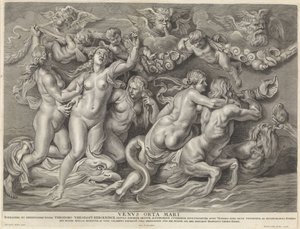 Vénus sur la mer - Pieter de Jode (II)