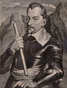 Albrecht von Wallenstein, général bohémien, 17ème siècle 1894 - Pieter de Jode II