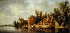 Paysage fluvial - Pieter de Neyn