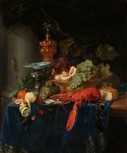 Nature morte avec gobelet doré