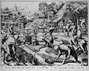 Printemps, gravé par Visscher