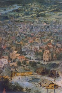 Ville, (détail) - Pieter Bruegel the Elder