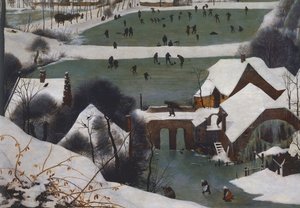 Chasseurs dans la neige