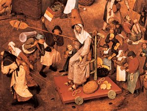 La lutte entre Carnaval et Carême