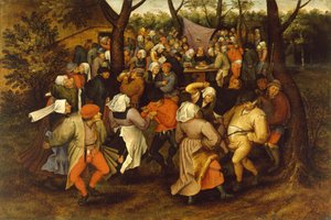 Danse de mariage paysanne, 1607