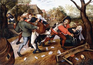 Paysans se battant, 1619 - Pieter Brueghel the Younger