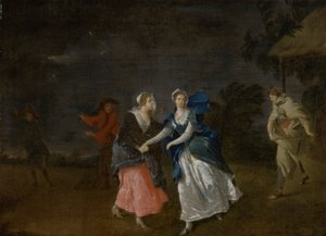 Mme Cibber en Cordélia - Pieter van Bleeck