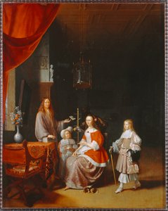 Frans Meerman, greffier de la Ville de Leyde et sa famille ...