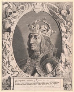 Saint-Empereur romain Maximilien I (impression) - Pieter van Sompel