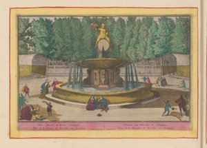 Fontaine de Bacchus dans les jardins du Palais Royal d