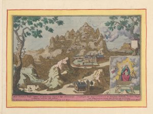 Vue de la montagne Montserrat - Pieter van den Berge