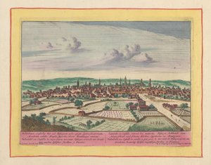 Vue de la ville de Valladolid