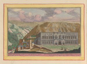 Vue du Palais de Charles V à Grenade (série: Theatrum Hispaniae) - Pieter van den Berge