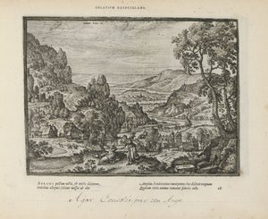 Paysage avec Agar et l