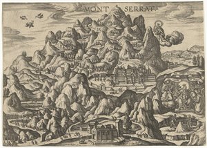 Montserrat, lieu de pèlerinage pour la Sainte Vierge