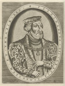 Portrait de Ferdinand I de Habsbourg, empereur allemand - Pieter van der Heyden