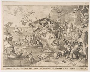 La tentation de Saint Antoine, 1556