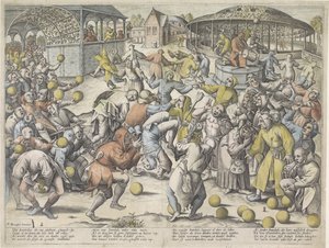 Fête des fous - Pieter van der Heyden