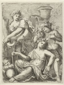 Cérès, Bacchus et Vénus - Pieter van der Plas (II)
