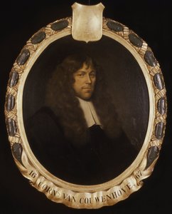 Portrait de Cornelis van Couwenhove, Directeur de la Chambre de Rotterdam de la Compagnie néerlandaise des Indes orientales, élu en 1667