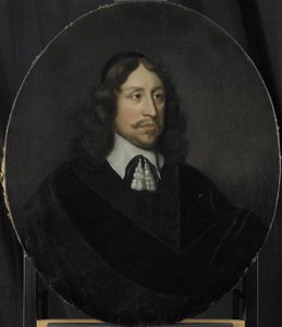 Portrait de Johan de Vries, directeur de la chambre de Rotterdam de la Compagnie néerlandaise des Indes orientales, élu en 1667