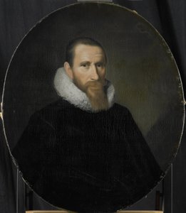 Portrait de Joost van Coulster, directeur de la chambre de Rotterdam de la Compagnie néerlandaise des Indes orientales, élu en 1630