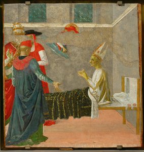 Saint Jérôme ressuscitant le cardinal Andrea ...
