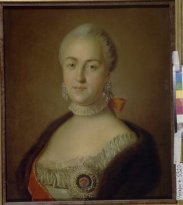Portrait de la Grande-Duchesse Yekaterina Alexeyevna, 1761