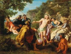 Le Jugement de Midas, premier tiers du 18e siècle