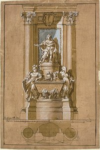 Projet de tombeau de Jacques III, le Vieux Prétendant