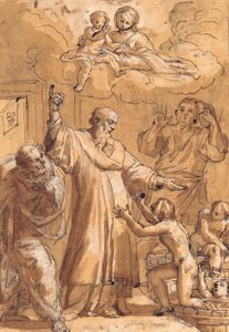 Saint Nicolas de Bari réveille trois enfants