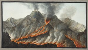 Cratère du mont Vésuve d