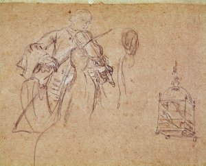 Un violoniste - Pietro Longhi
