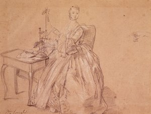 Une femme filant