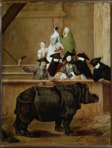 Exposition de Clara, rhinocéros indien