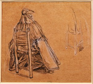 Italie, Venise, Gentilhomme masqué (Gentiluomo con bautta) par Pietro Longhi - Pietro Longhi