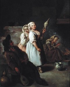 La Fileuse - Pietro Longhi