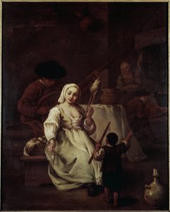 La Fileuse - Pietro Longhi