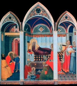 Naissance de la Vierge, 1342 - Pietro Lorenzetti