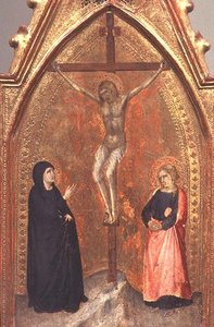 La Crucifixion avec la Vierge Marie et Jean le Théologien