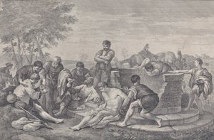 Joseph vendu en esclavage par ses frères, qui s
