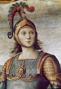 Horatius Cocles, détail de Force et Tempérance - Pietro Perugino