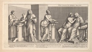 Mariage Aldobrandinien (partie gauche)