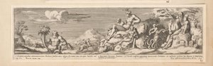 Allégorie de la route entre Rome et Florence - Pietro Sante Bartoli