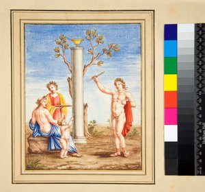 Une scène de sacrifice