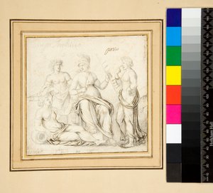 Athéna et trois femmes