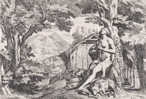 Le fils prodigue parmi les porcs, d