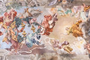 Le triomphe de la divine providence (détail)