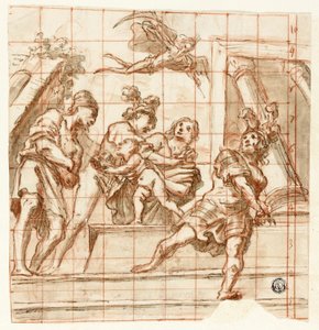 Scène allégorique avec le Père Temps - Pietro della Vecchia