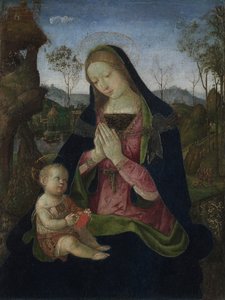 Vierge et Enfant, vers 1490-1500 - Pintoricchio
